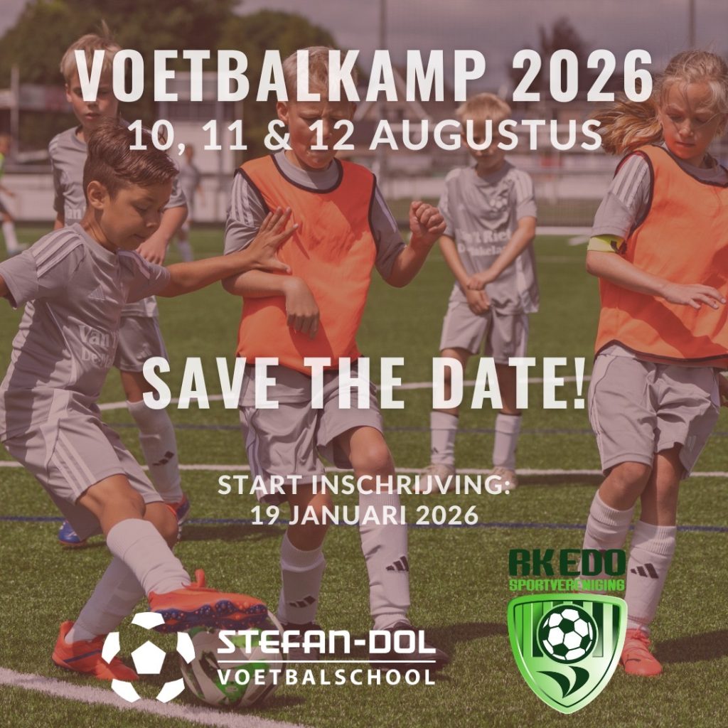 Het VOETBALKAMP bij RKEDO is terug!