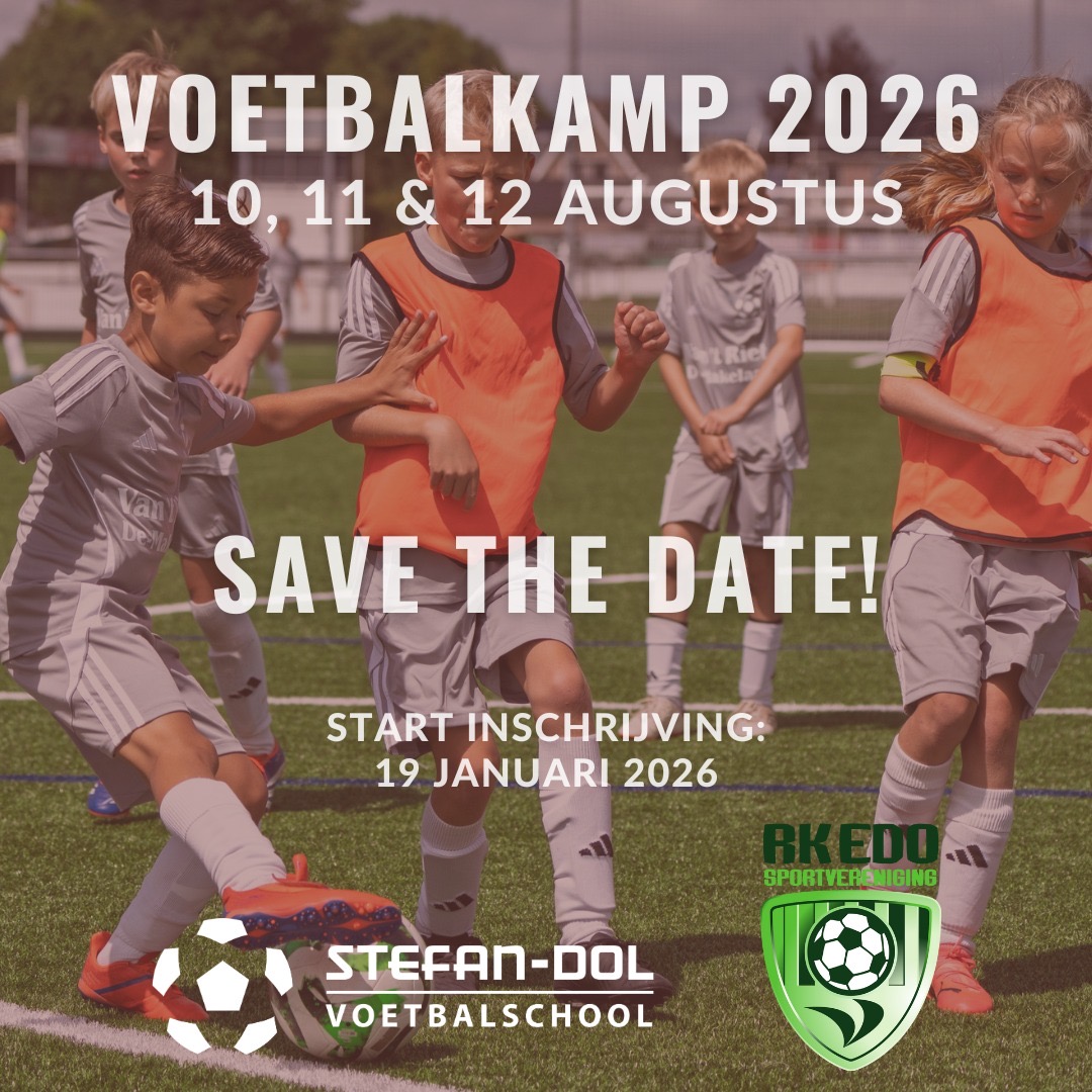 Het VOETBALKAMP bij RKEDO is terug!